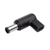 Akyga AK-ND-C07 adaptador de carregamento USB-C para DC 7,4 x 5,0 mm + pino para portáteis, 18,5-20 V, 100 W, para HP