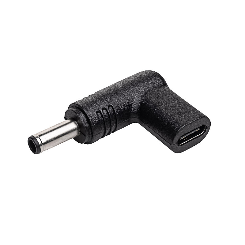 Akyga AK-ND-C10 adaptador de carregamento USB-C para DC 4,5 x 3,0 mm + pino para portáteis, 18,5-20 V, 100 W, para Dell