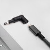 Akyga AK-ND-C13 adaptador de carregamento USB-C para DC 4,8 x 1,7 mm para portáteis, 18,5-20 V, 100 W