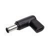 Akyga AK-ND-C14 adaptador de carregamento USB-C para DC 6,5 x 4,4 mm + pino para portáteis, 18,5-20 V, 100 W