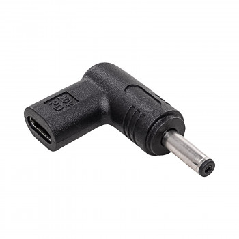 Akyga AK-ND-C15 adaptador de carregamento USB-C para DC 4,0 x 1,3 mm para portáteis, 18,5-20 V, 100 W