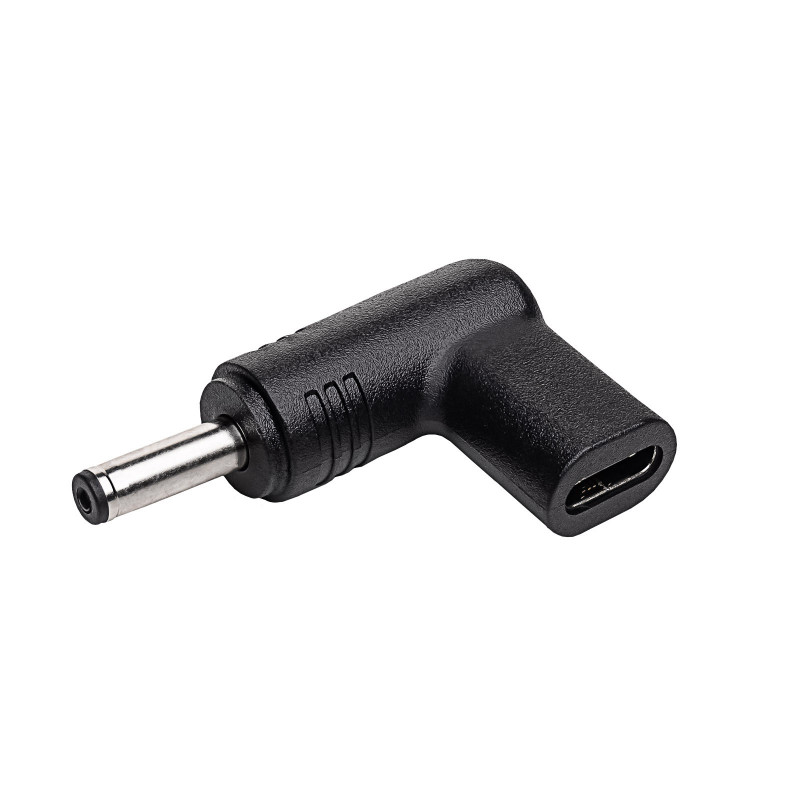 Akyga AK-ND-C15 adaptador de carregamento USB-C para DC 4,0 x 1,3 mm para portáteis, 18,5-20 V, 100 W