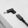 Akyga AK-ND-C17 adaptador de carregamento USB-C para DC 4,8 x 1,7 mm para portáteis, 18,5-20 V, 100 W