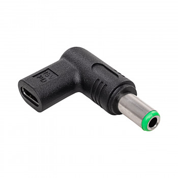 Akyga AK-ND-C18 adaptador de carregamento USB-C para DC 6,3 x 3,0 mm para portáteis, 15-16 V, 100 W