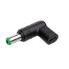 Akyga AK-ND-C18 adaptador de carregamento USB-C para DC 6,3 x 3,0 mm para portáteis, 15-16 V, 100 W