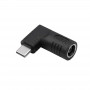 Akyga AK-ND-D01 adaptador DC 7,9 x 5,5 mm + pino para USB-C PD para fontes de alimentação de portáteis, 65 W