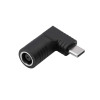 Akyga AK-ND-D01 adaptador DC 7,9 x 5,5 mm + pino para USB-C PD para fontes de alimentação de portáteis, 65 W