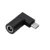 Akyga AK-ND-D04 adaptador DC 6,5 x 4,4 mm + pino para USB-C PD para fontes de alimentação de portáteis, 65 W