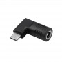 Akyga AK-ND-D05 adaptador DC 6,3 x 3,0 mm para USB-C PD para fontes de alimentação de portáteis, 65 W