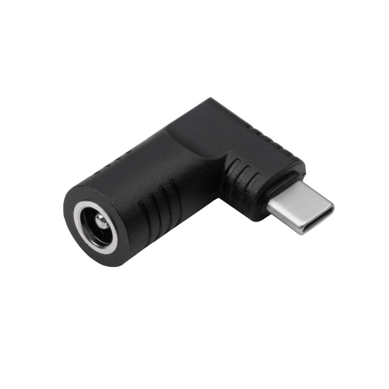 Akyga AK-ND-D05 adaptador DC 6,3 x 3,0 mm para USB-C PD para fontes de alimentação de portáteis, 65 W