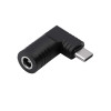 Akyga AK-ND-D06 adaptador DC 5,5 x 2,5 mm para USB-C PD para fontes de alimentação de portáteis, 65 W