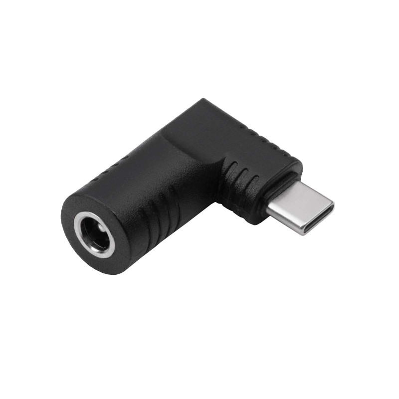 Akyga AK-ND-D07 adaptador DC 5,5 x 2,1 mm para USB-C PD para fontes de alimentação de portáteis, 65 W, para HP