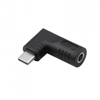 Akyga AK-ND-D10 adaptador DC 4,8 x 1,7 mm para USB-C PD para fontes de alimentação de portáteis, 65 W, para Dell