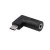 Akyga AK-ND-D12 adaptador DC 4,0 x 1,35 mm para USB-C PD para fontes de alimentação de portáteis, 65 W