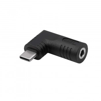 Akyga AK-ND-D12 adaptador DC 4,0 x 1,35 mm para USB-C PD para fontes de alimentação de portáteis, 65 W