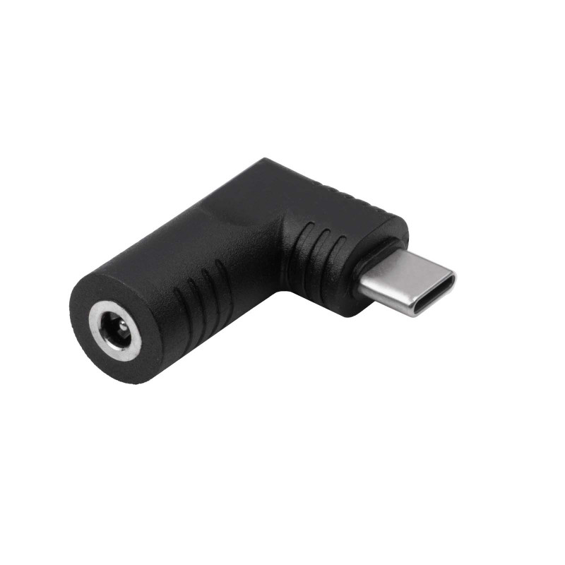 Akyga AK-ND-D12 adaptador DC 4,0 x 1,35 mm para USB-C PD para fontes de alimentação de portáteis, 65 W