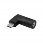 Akyga AK-ND-D15 adaptador DC 2,5 x 0,7 mm para USB-C PD para fontes de alimentação de portáteis, 65 W
