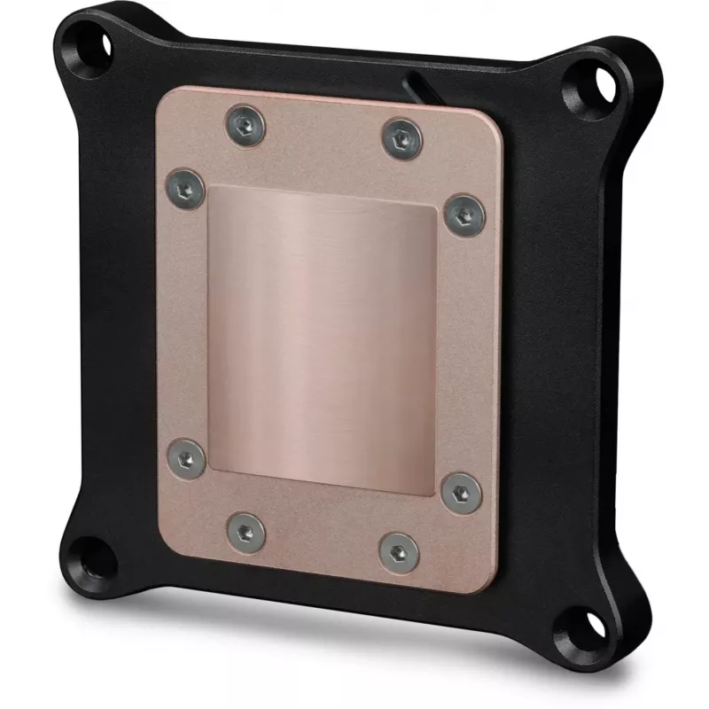 Thermal Grizzly Mycro Pro Stainless Steel cooler de CPU, Intel 1700/1851, preto/prateado