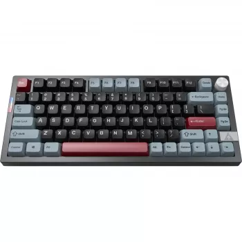 Montech MK PRO 75 teclado, disposição DE, Gateron G Pro 3.0 Yellow, preto/multicolor