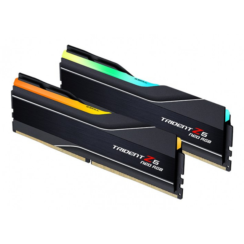 G.Skill Trident Z5 Neo RGB F5-6000J3038F16GH2-TZ5NR kit de memória DDR5, 32 GB (2 x 16 GB), 6000 MT/s, CL30