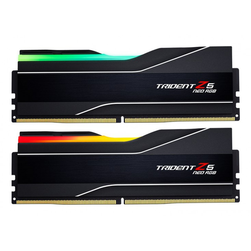 G.Skill Trident Z5 Neo RGB F5-6000J3038F16GH2-TZ5NR kit de memória DDR5, 32 GB (2 x 16 GB), 6000 MT/s, CL30