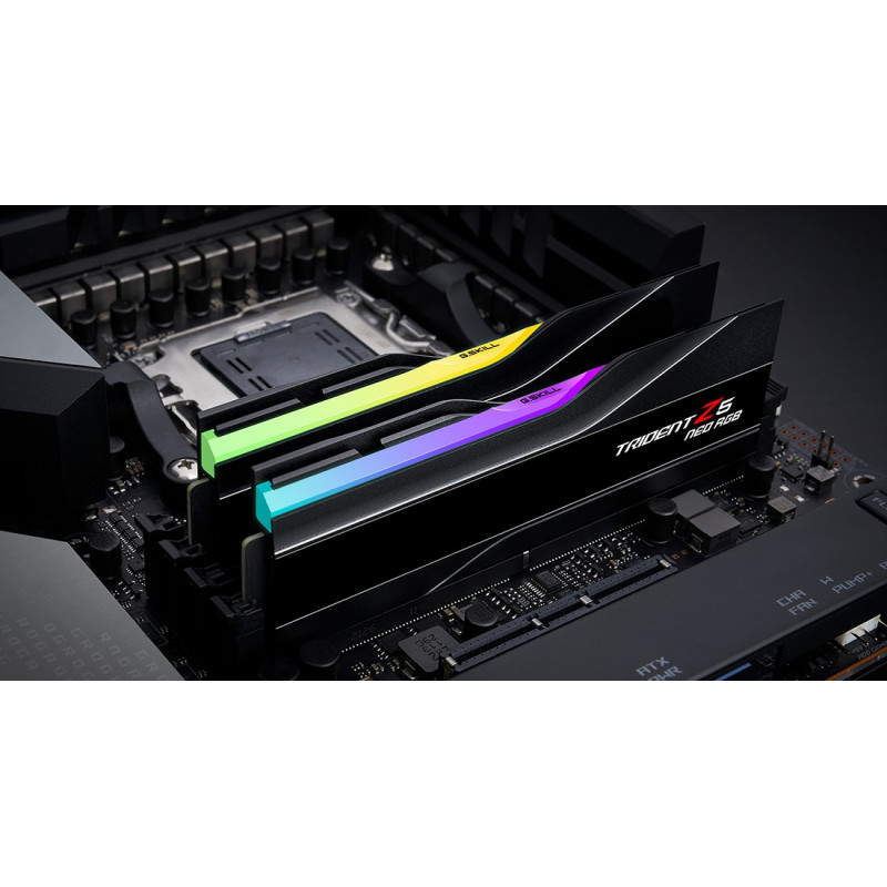 G.Skill Trident Z5 Neo RGB F5-6000J3038F16GH2-TZ5NR kit de memória DDR5, 32 GB (2 x 16 GB), 6000 MT/s, CL30