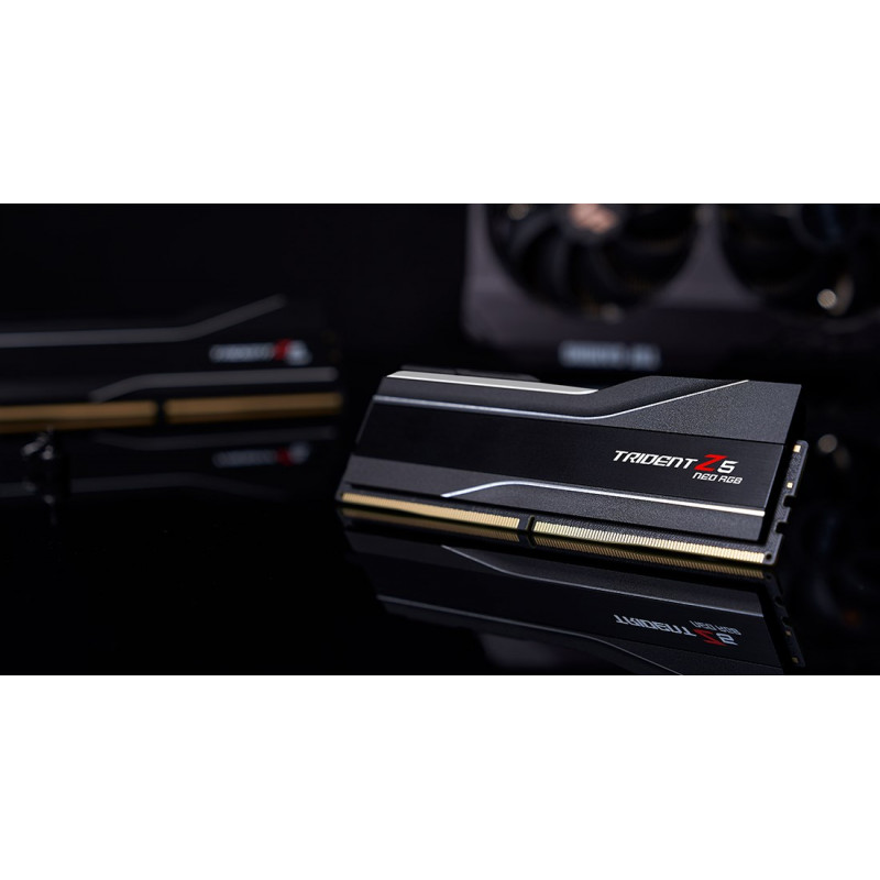 G.Skill Trident Z5 Neo RGB F5-6000J3038F16GH2-TZ5NR kit de memória DDR5, 32 GB (2 x 16 GB), 6000 MT/s, CL30