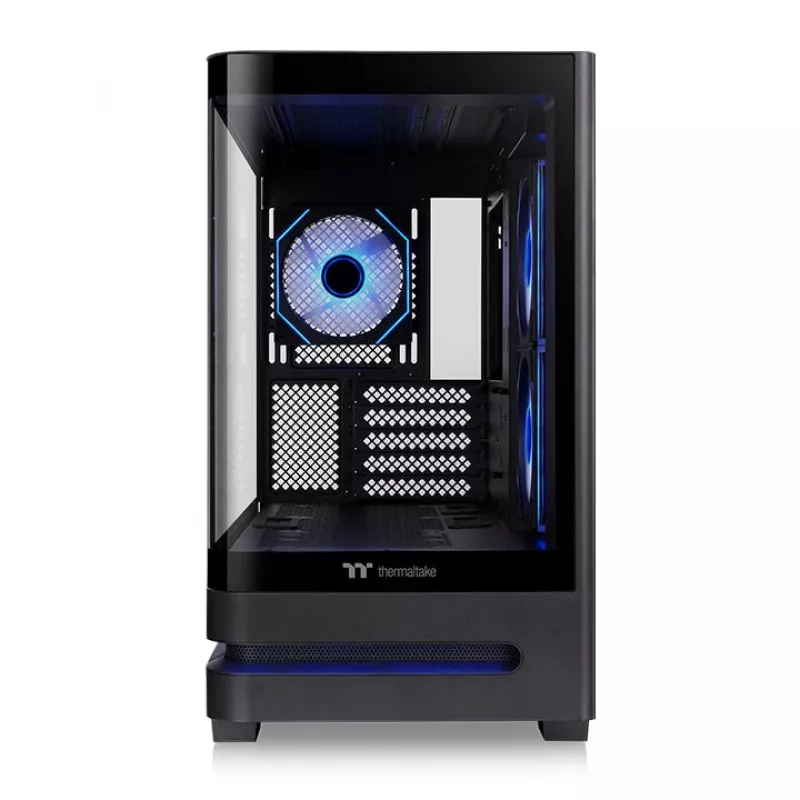 Thermaltake Arcus 190 TG ARGB caixa para PC Mini Tower, preta, vidro temperado