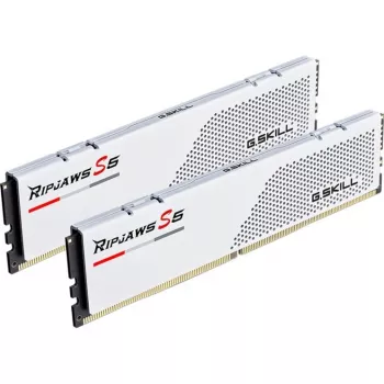 G.Skill Ripjaws S5 F5-5600J3036D32GX2-RS5W kit de memória DDR5-5600, 64 GB (2 x 32 GB), branco