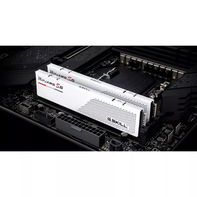 G.Skill Ripjaws S5 F5-5600J3036D32GX2-RS5W kit de memória DDR5-5600, 64 GB (2 x 32 GB), branco