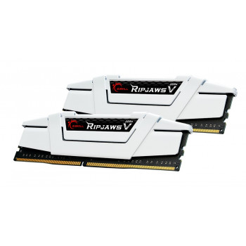 G.Skill Ripjaws V F4-3600C16D-32GVWC kit de memória DDR4-3600, 32 GB (2 x 16 GB), CL16, XMP2, branco