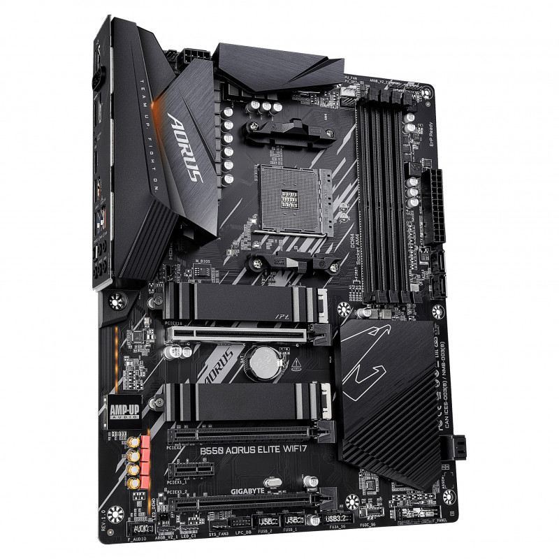 Gigabyte B550 AORUS ELITE WiFi7 placa-mãe, socket AM4, ATX, 4x DDR4