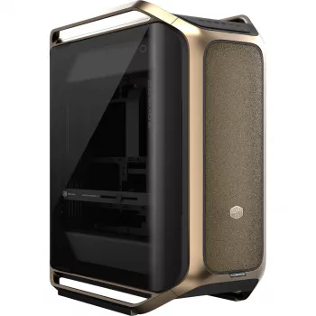 Cooler Master COSMOS Alpha Gold C700-GGNN-S00 caixa de computador, dourada/preta, vidro temperado