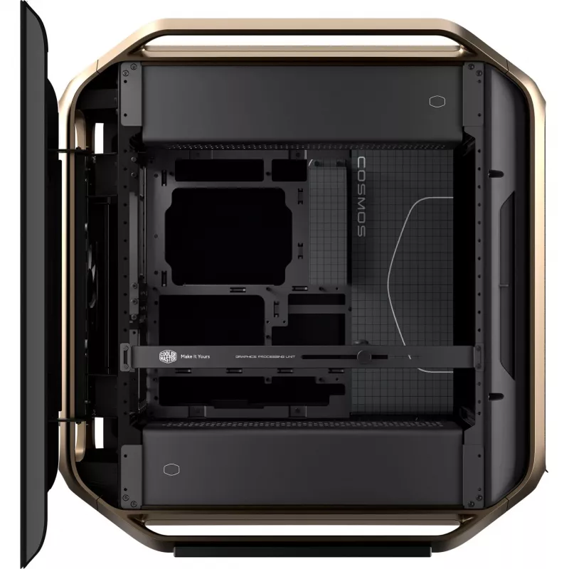 Cooler Master COSMOS Alpha Gold C700-GGNN-S00 caixa de computador, dourada/preta, vidro temperado