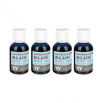 Thermaltake Tt Premium Concentrate concentrado para refrigeração líquida, azul, 4 × 50 ml (CL-W163-OS00BU-A)