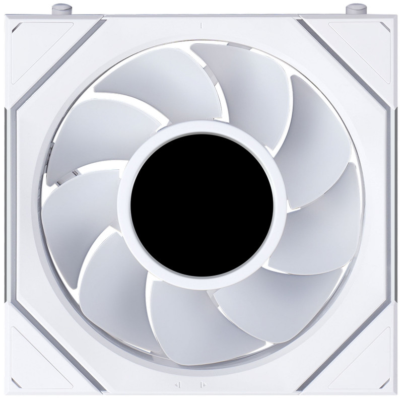 Lian Li UNI FAN SL-INF LCD FLEX Wireless ventoinha de caixa, ARGB e LCD, Reverse Blade, 120 mm, branca