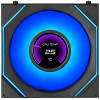 Lian Li UNI FAN SL-INF LCD FLEX Wireless ventoinhas de caixa (3 un.) com controlador, ARGB e LCD, Reverse Blade, 120 mm, pretas