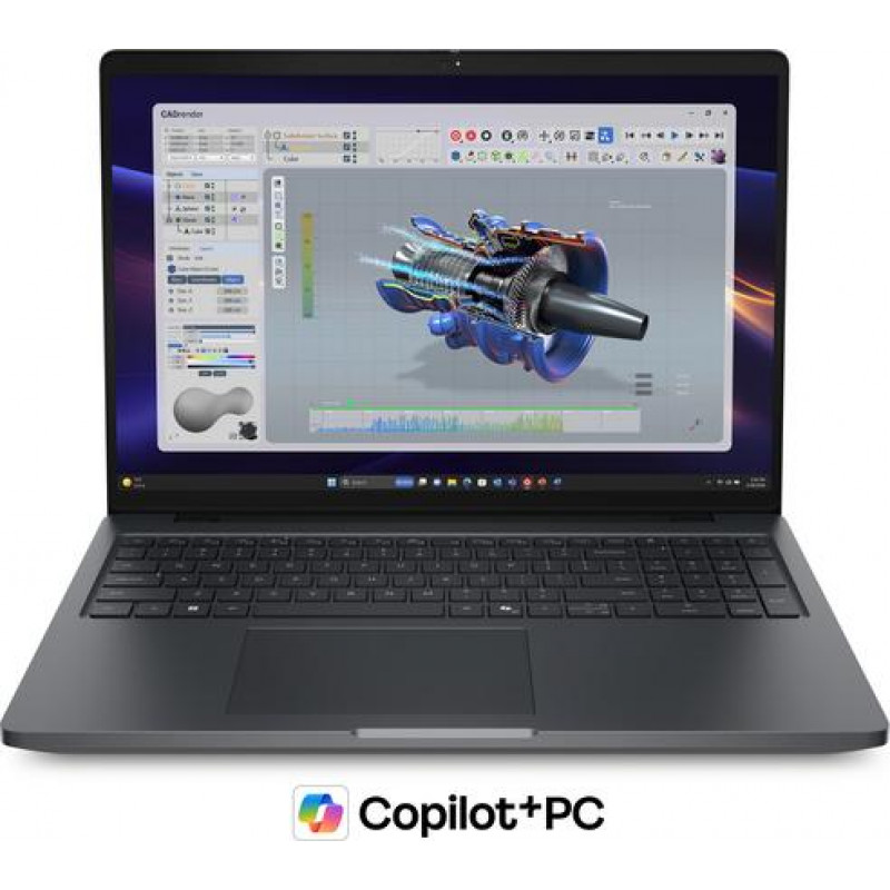 Dell Pro Precision 5 16 PW51626 portátil, 16 polegadas, Intel Core Ultra 7 366H, 32 GB RAM, 1 TB, NVIDIA RTX PRO 2000, Windows 11 Pro