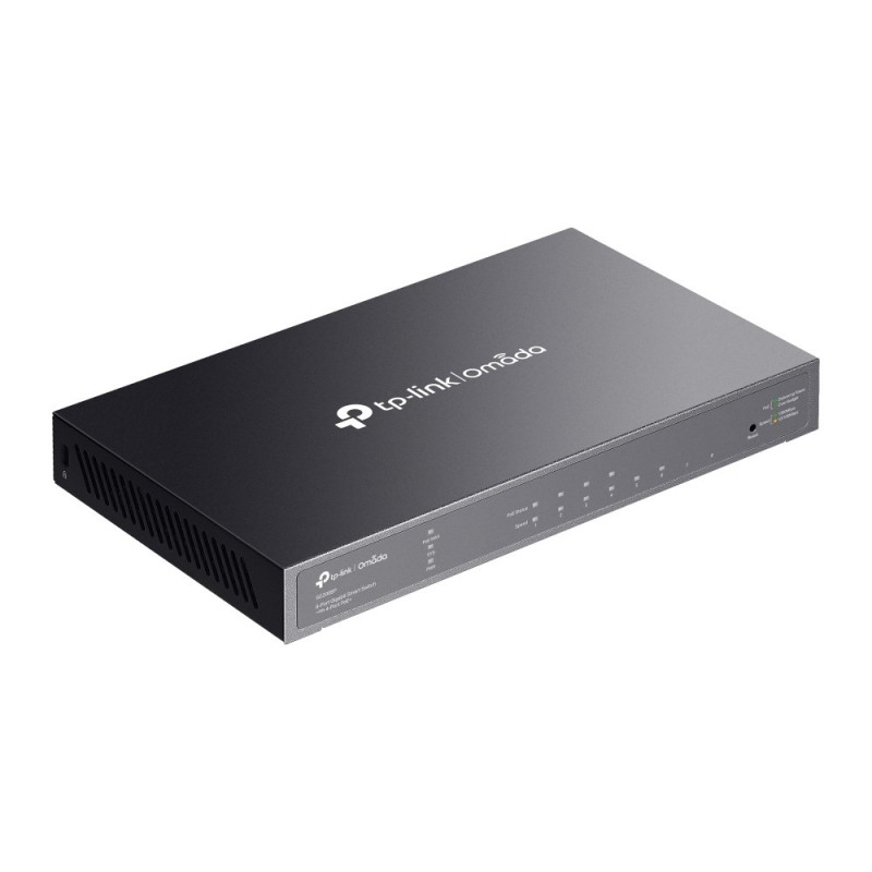 TP-Link SG2008P (TL-SG2008P) JetStream switch inteligente Gigabit de 8 portas com 4 portas PoE+