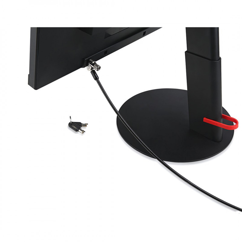 PC all-in-one Lenovo ThinkCentre NEO 50a G5 AIO, Intel Core 5 210H, ecrã tátil FHD de 27 polegadas, 16 GB de RAM, SSD de 512 GB, Windows 11 Pro, cinzento + cadeado de cabo Kensington (4Z10P40247)