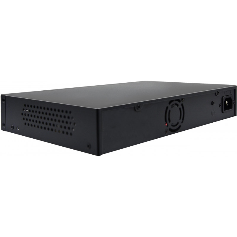Switch PoE Getfort GF-120G-16P-240, 16 x 10/100 PoE + 2 x GE + 2 x SFP, 240 W