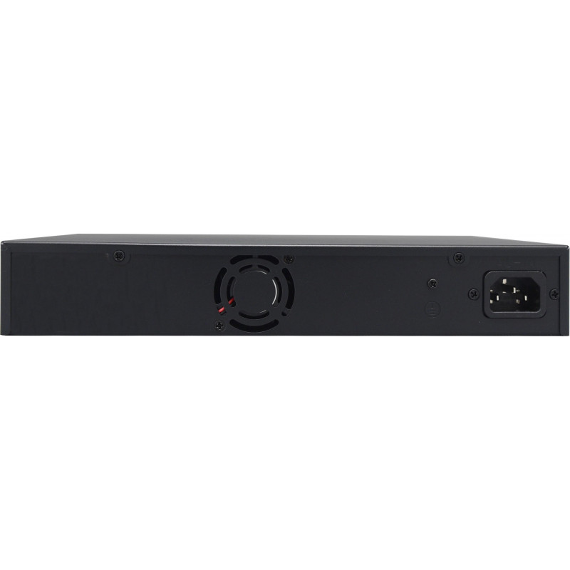 Switch PoE Getfort GF-220G-16P-240, 16 x GE PoE + 2 x GE + 2 x SFP, 240 W