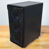 Caixa de PC Kolink AM2 ARGB Midi Tower, ATX, vidro temperado, 4 ventoinhas de 120 mm incluídas, preta
