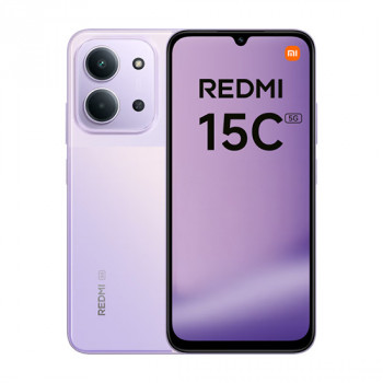 Smartphone Xiaomi Redmi 15C 5G, Dual SIM, 4 GB RAM, 128 GB, Dusk Purple