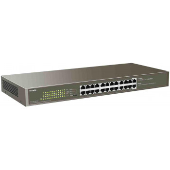 Switch PoE Tenda TEG1124P-24-250W, 24 portas, 250 W