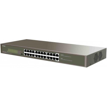 Switch PoE Tenda TEG1124P-24-250W, 24 portas, 250 W