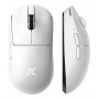 MCHOSE A7 V2 Ultra rato para jogos sem fios, branco