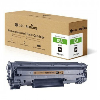 G&G toner remanufacturado para HP 83A CF283A