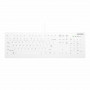Cherry Contour Active Key AK-C8112-U1-W/EU teclado médico, com fio, disposição UE, branco