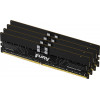 Kingston FURY Renegade Pro KF564R32RBE2K4-128 kit de memória DDR5-6400 ECC registada, 128 GB (4 x 32 GB), CL32, preto